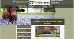 Desktop Screenshot of cornellanimalhospital.com